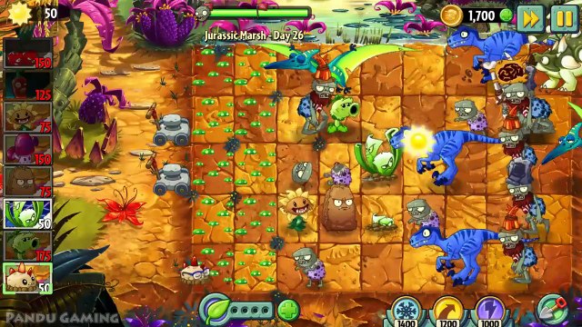 Plants vs. Zombies 2 / Jurassic Marsh - Day 25-28 / Gameplay Walkthrough PART 89