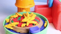Play Doh Pizzeria Playdough Playset DIY How to Make Pizza with Playdough Hasbro Toys Videos