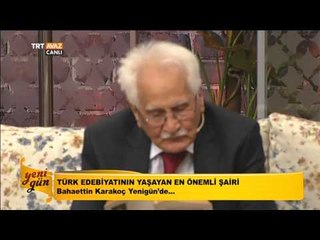 Bahattin Karakoç "Kepez" Şiiri - Yeni Gün - TRT Avaz