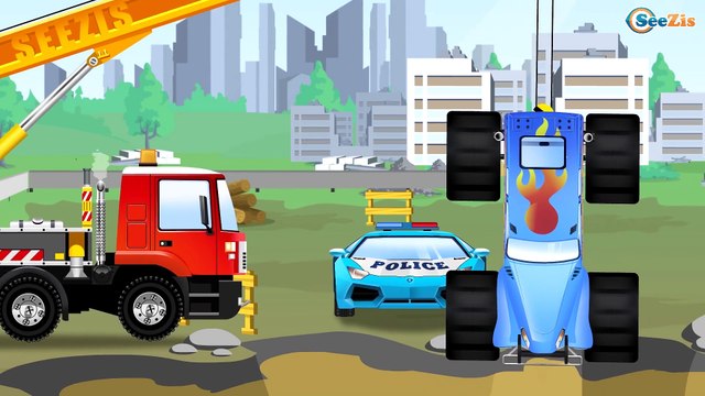 Бульдозер и Грузовик Мультфильмы про Весёлые МАШИНКИ Развивающие видео для детей