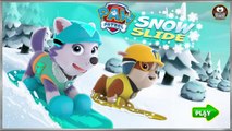 Paw Patrol Snow Slide | Nick Jr. Games (HD Gameplay) AWESOME