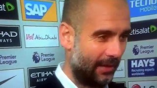 Pep Guardiola pre Match reaction vs Arsenal ☺