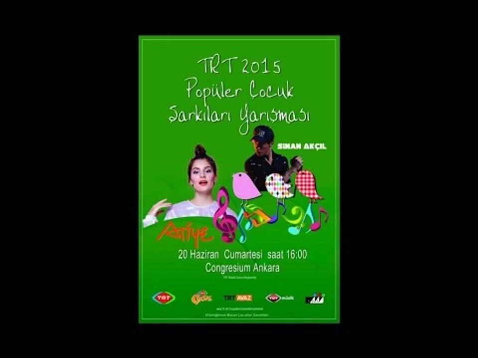 TRT 2015 Popüler Çocuk Şarkıları Yarışması -  Tanıtım - TRT Avaz