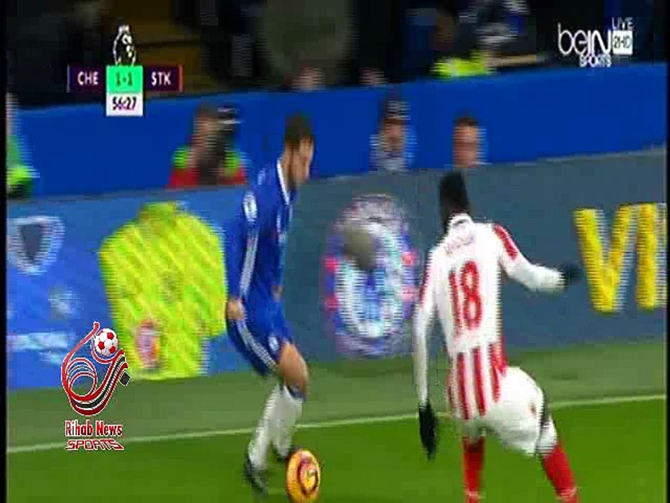 اهداف مباراة ( تشيلسي 4-2 ستوك سيتي ) الدوري الانجليزي