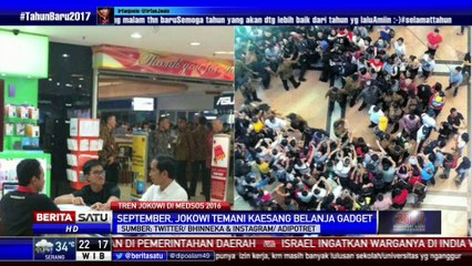 Tren Jokowi di Medsos 2016