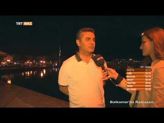 Şenol Göka Makedonya Ohri'de - Balkanlar'da Ramazan - TRT Avaz