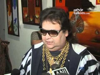 Bappi Lahiri inaugurates Art Exhibition at Kala Ghoda