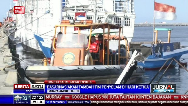 Cari Korban Zahro Express, Basarnas Tambah Jumlah Penyelam