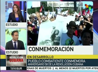 Descargar video: Cubanos corean el nombre de Fidel Castro en festejo de la Revolución