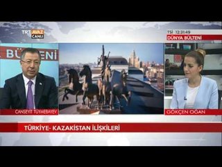 Kazakistan Ankara Büyükelçisi Canseyit Tüymebayev - Dünya Bülteni - TRT Avaz