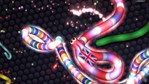Slither.io - United Kingdom Vs China Nyan Cat!!!! Epic Slitherio Gameplay!