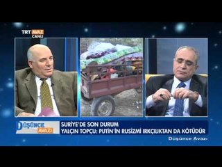 "Putin'in Rusizmi Irkçılıktan da Kötü" - Düşünce Avazı - TRT Avaz
