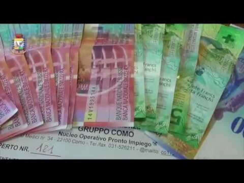 Como - Operazione Fokus della Gdf (31.12.16)