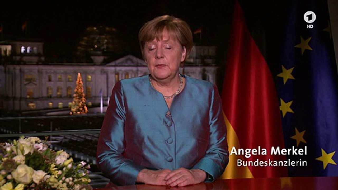 Das Erste - Neujahrsansprache der Bundeskanzlerin (31. Dezember 2016)