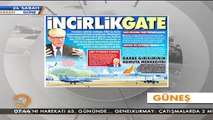 Güneş Gazetesi Manşeti: İncirlikGate (28.10.2016)