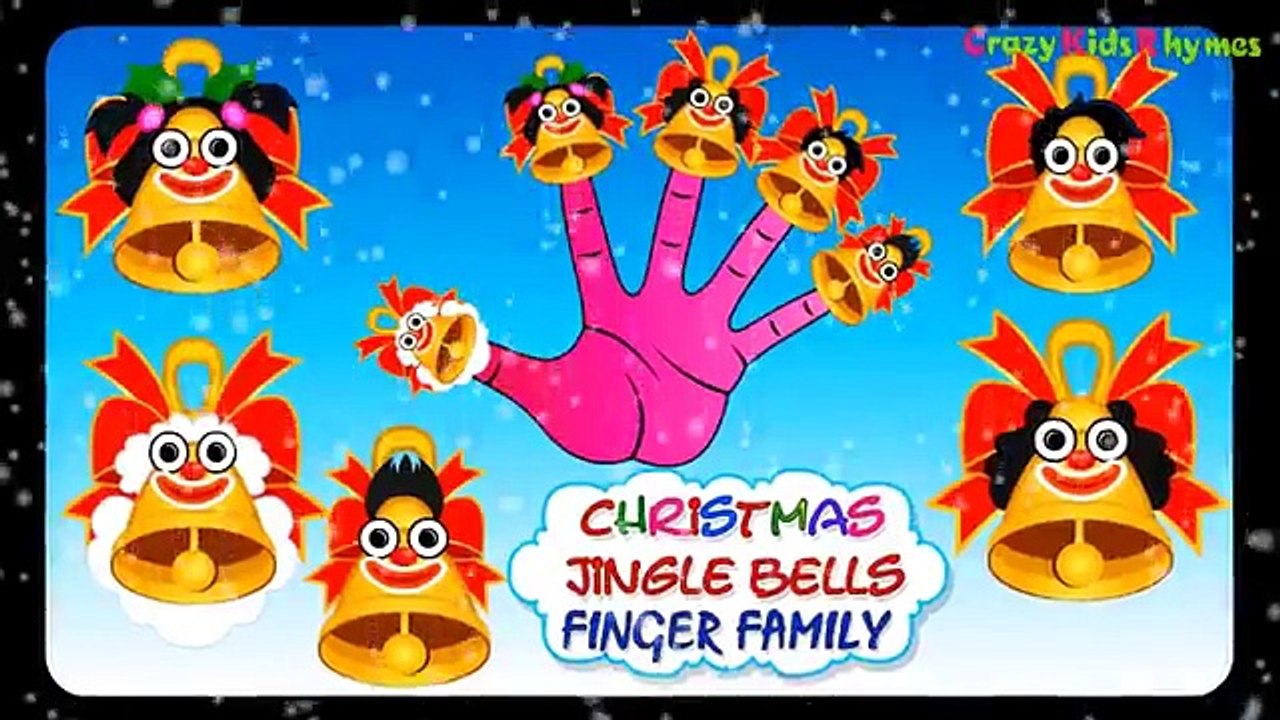 Jingle Bells - New Finger Family Song for Children | Xmas Finger Family Song for Kids
