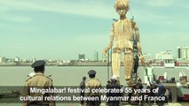 Giant puppet parades in Myanmar's Yangon region-d6P9sDTmglk