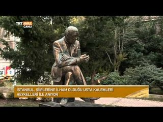 Şiirleri ile İstanbul'u Anlatan Şairlerimiz ve Heykelleri - Devrialem - TRT Avaz