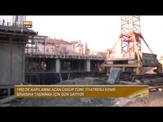 1950'de Kapılarını Açan Üsküp Türk Tiyatrosu Binası - Devrialem - TRT Avaz