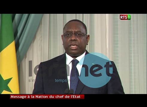 Message a la nation Macky sll félicite les lions du beach soccer et encourage les lion du foot pour la can