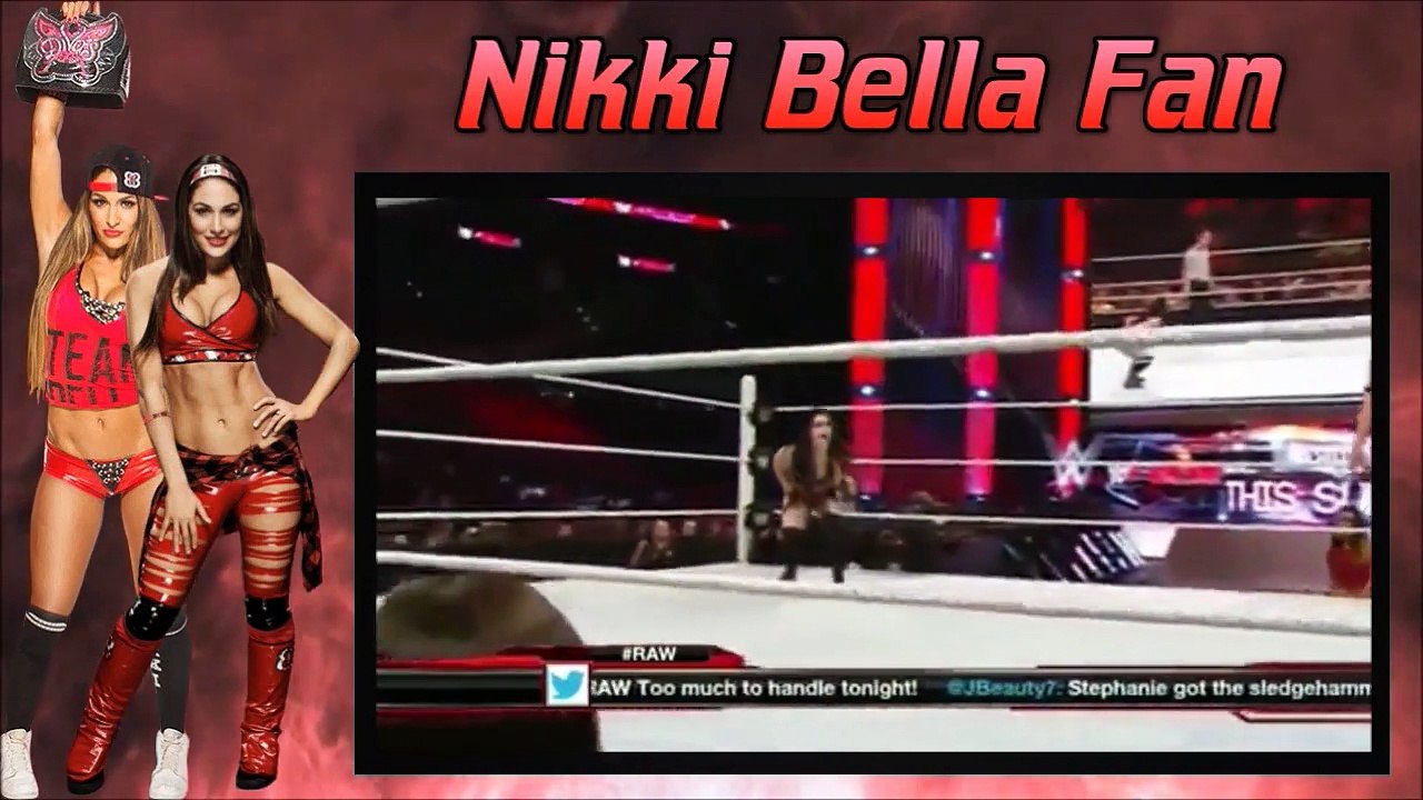 Paige Vs Nikki Bella Wwe Divas Championship Women Action Club Video Dailymotion