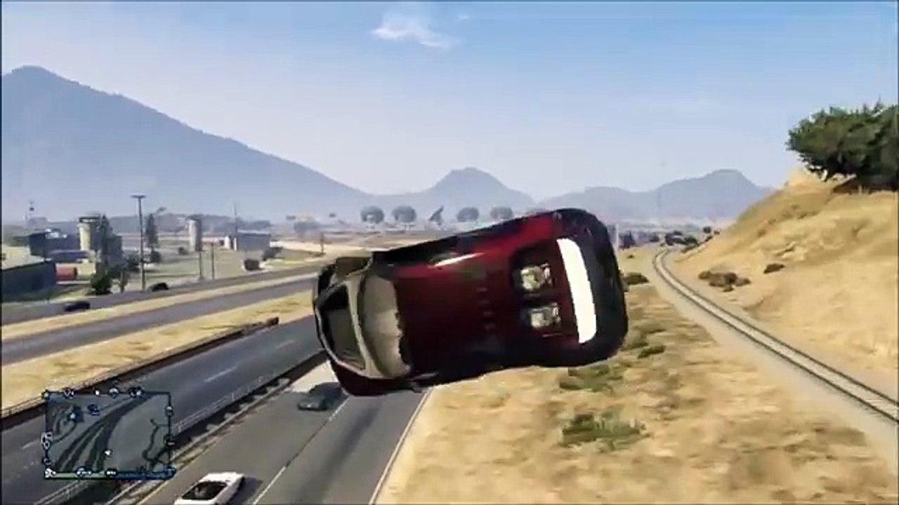 GTA 5  AMAZING Stunts