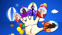 Frozen Songs Cartoons Finger Family Children Nursery Rhymes | Kinder Surprise Eggs Finger Family