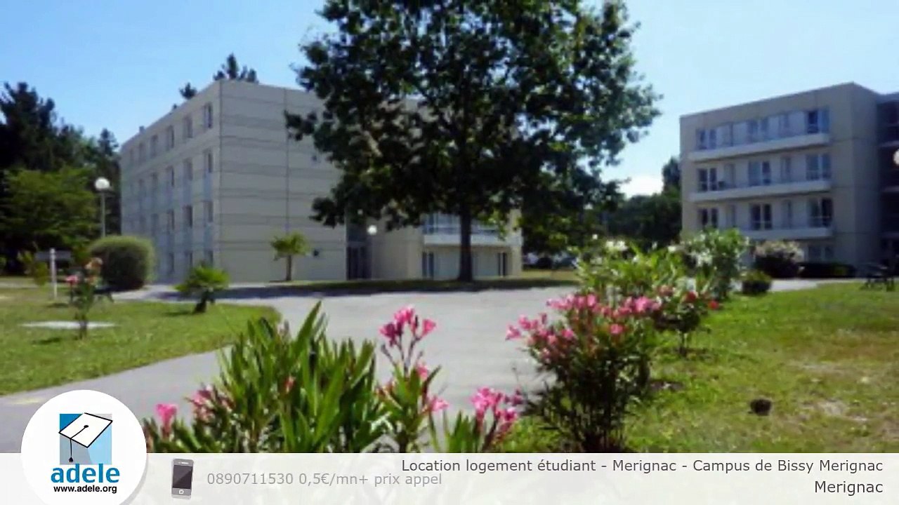 Location logement étudiant - Merignac - Campus de Bissy Merignac