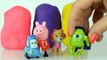 Peppa pig Play doh Kinder Surprise eggs Paw patrol Toys English My little pony Playdough Egg