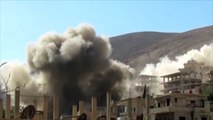 النظام وحلفاؤه يواصلون مهاجمة وادي بردى بريف دمشق