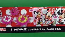 Minnie Mouse Surprise Eggs Opening - Disney Mickey Mouse and Minnie Mouse Surprise Toys
