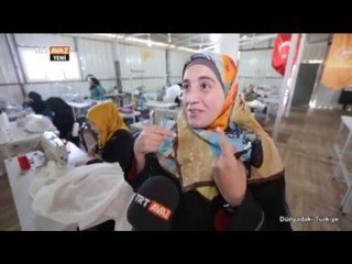 Gaziantep Nizip Çadır Kentte Biçki Dikiş Kursu - Dünyadaki Türkiye - TRT Avaz