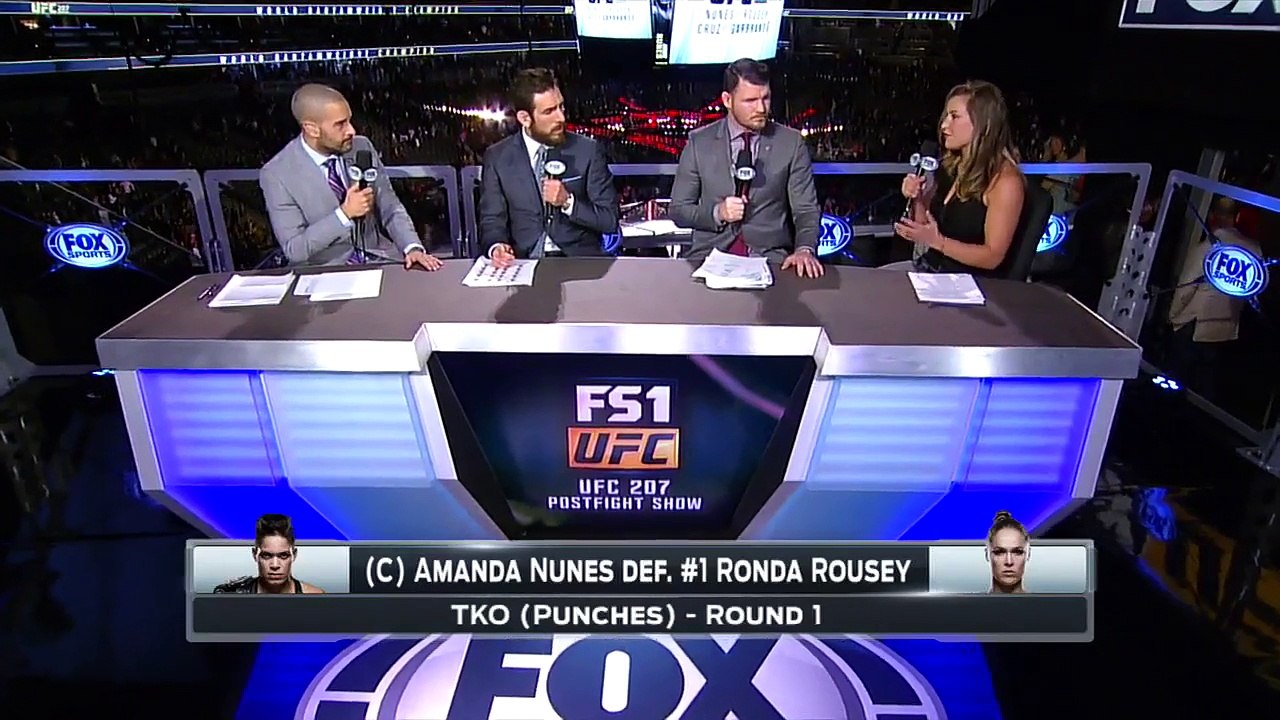 Amanda Nunes vs. Ronda Rousey Fight Recap  UFC 207