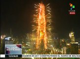 Dubai recibe el 2017 con celebraciones y espectáculos