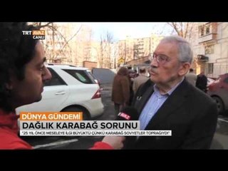 Dağlık Karabağ Sorununu Rus Tarihçi Değerlendiriyor - Dünya Gündemi - TRT Avaz