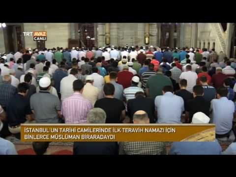 İstanbul Süleymaniye Camisi'nde İlk Teravih Namazı - Devrialem - TRT Avaz