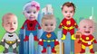 Superheroes Criying Babies Colourful Family Song For Children Rhymes || Animated Nursery Rhymes