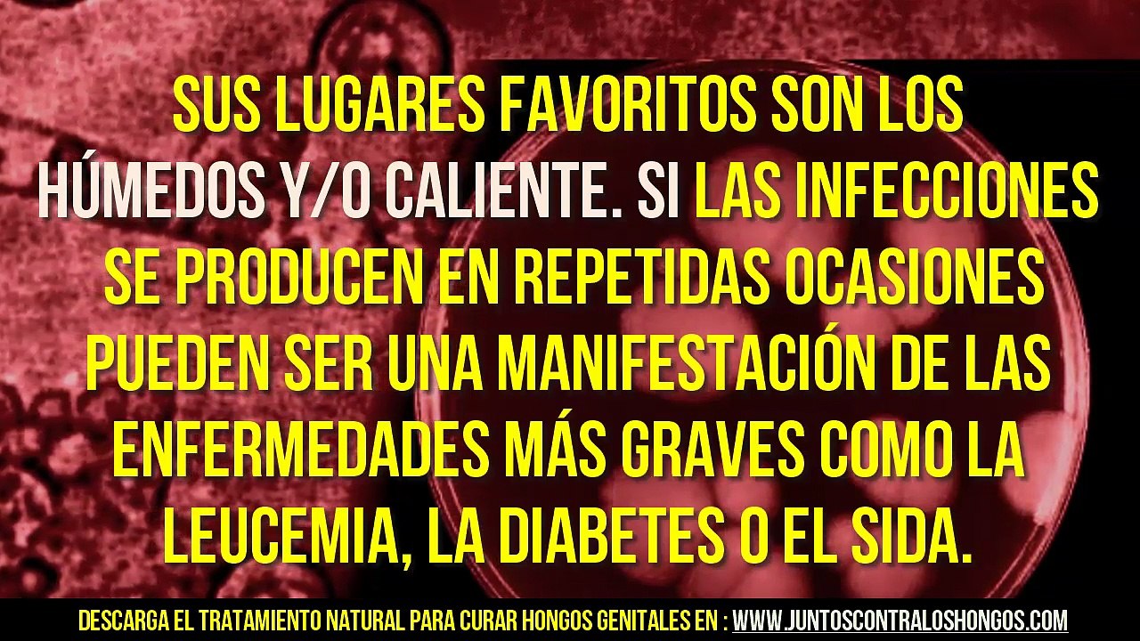 Aprende a CURAR Hongos GENITALES Femeninos Masculinos - SINTOMAS Infección por Hongos Candida