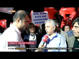 Hakkari'de Demokrasi Nöbeti - TRT Avaz