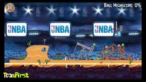 Angry Birds Seasons: NBA HAM Dunk, Dallas Mavericks Vs Piggy Island Bullies Spalding