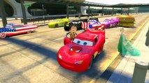 Mickey Mouse & Frozen Elsa Spiderman meet Hulk Buster Nursery Rhymes Disney Lightning McQueen Cars 2