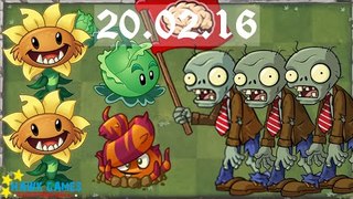 Plants vs. Zombies 2 - Modern Day Piñata Party (February, 20 2016) [4K 60FPS]