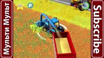 Tractor on the farm for children - Little Farmers: Harvesters & Farm Animals - Top App for Kids