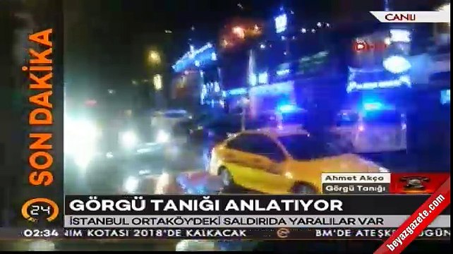 Görgü tanığı saldırı anını anlattı