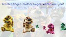 Talking Tom And Friends - Finger Family Song Daddy Finger Nursery Rhymes