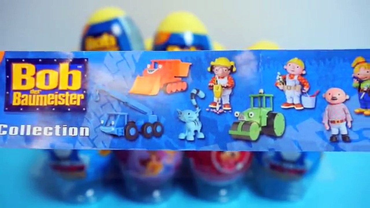 Bob the Builder Surprise Eggs for Kinder