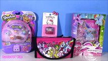 MLP Fold & Roll CASE! Pinkie Pie Rainbow Dash! MLP Secrets Lock Set! SHOPKINS! Hello Kitty Lip Balm!