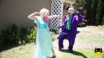 Frozen Elsa Loses Her DRESS! Spiderman vs Joker Harley Quinn Big Butt Paw Patrol Superheroes Fun