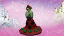 Play Doh Plus Design a Dress Ballroom Disney Princess Belle Ariel Rapunzel Cinderella DIY play dough