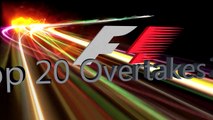 Formula 1 2016 - Top 20 overtakes (HD)